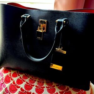 Black Aldo Satchel Bag - Like New